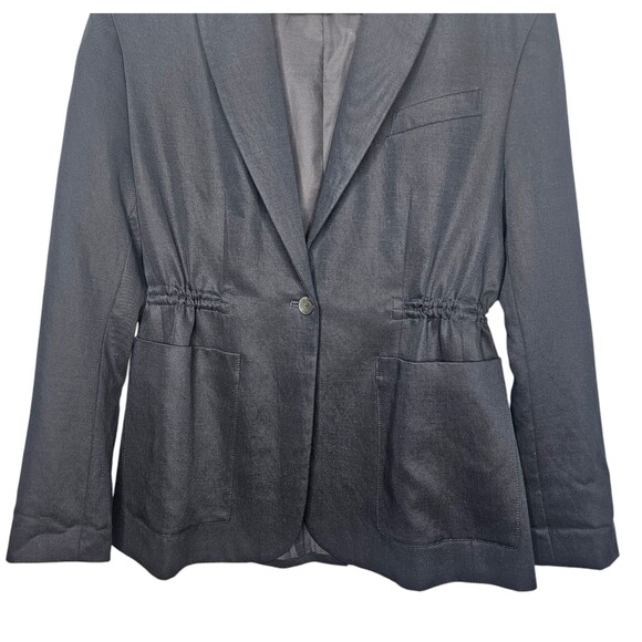 MM LAFLEUR The Hyo Jacket Everyday Twill Night Navy Blue Size 0 - Picture 3 of 13